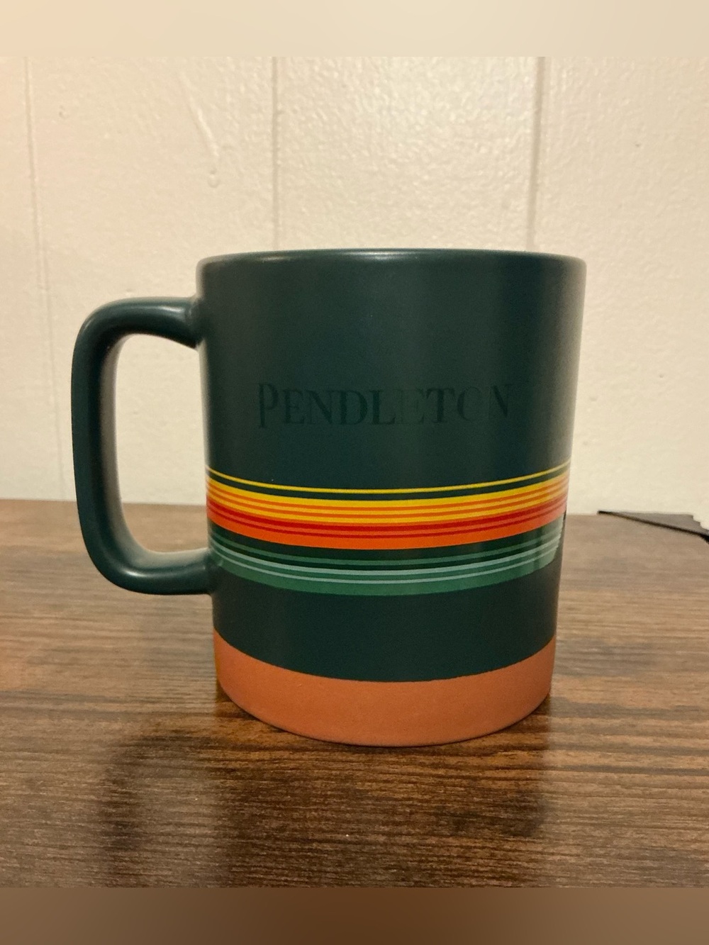 Vintage Pendleton Woolen Mills Stoneware Coffee Mug with Classic Design